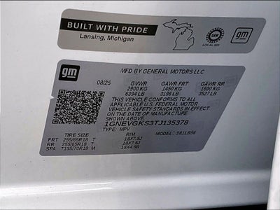 2026 Chevrolet Traverse LT 2LT