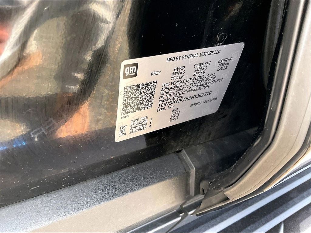 2022 Chevrolet Tahoe LT
