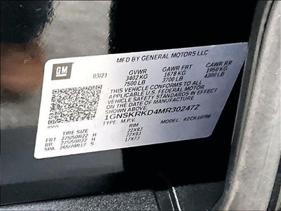 2021 Chevrolet Tahoe RST