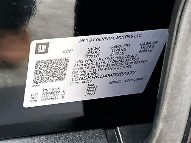 2021 Chevrolet Tahoe RST