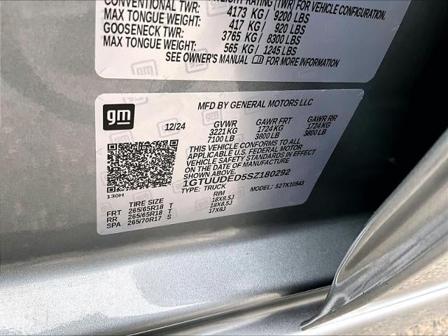 2025 GMC Sierra 1500 SLT