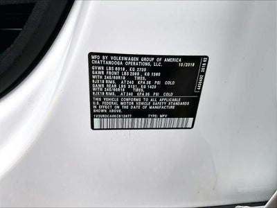 2019 Volkswagen Atlas 3.6L V6 SE w/Technology