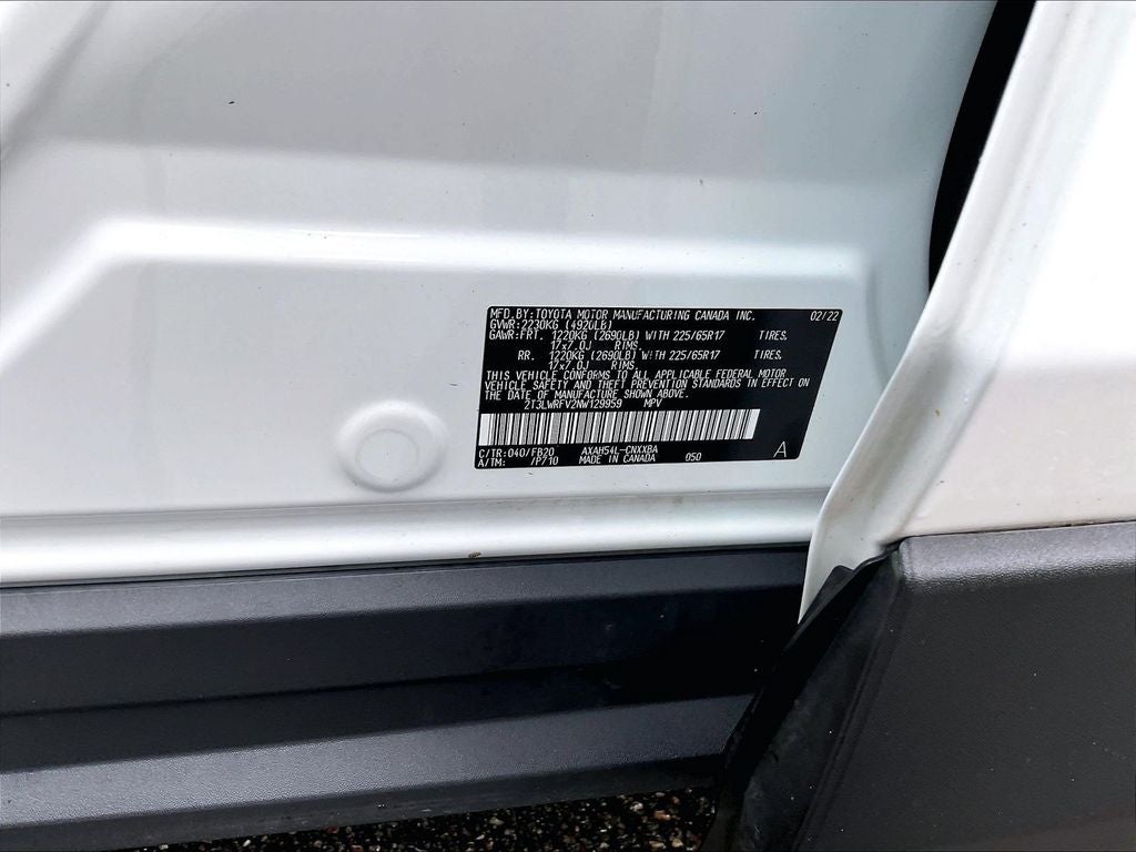 2022 Toyota RAV4 Hybrid LE