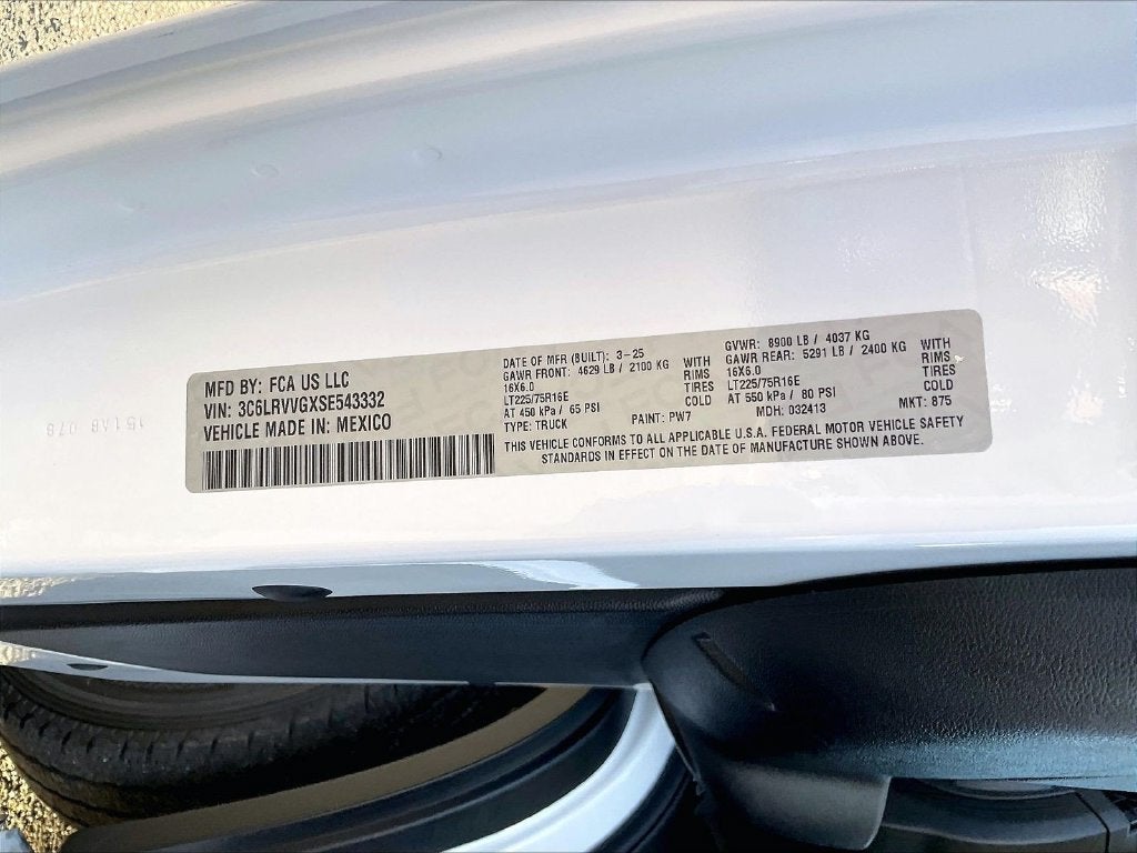 2025 RAM ProMaster 2500 Base