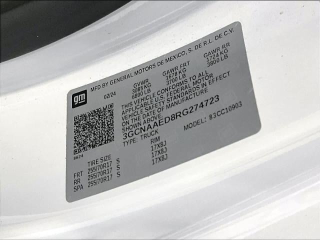 2024 Chevrolet Silverado 1500 Work Truck