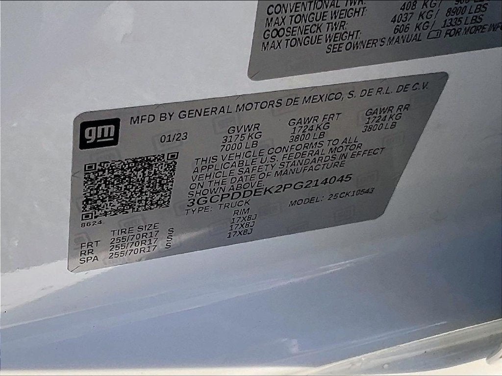 2023 Chevrolet Silverado 1500 LT LT1