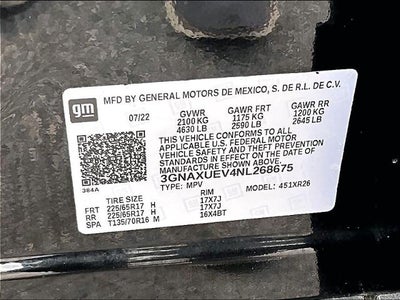 2022 Chevrolet Equinox LT