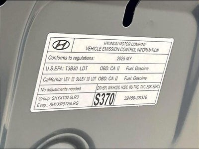 2025 Hyundai TUCSON SEL Convenience