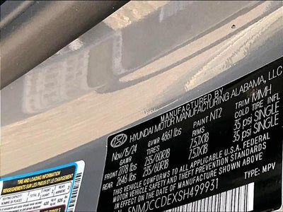 2025 Hyundai TUCSON SEL Convenience