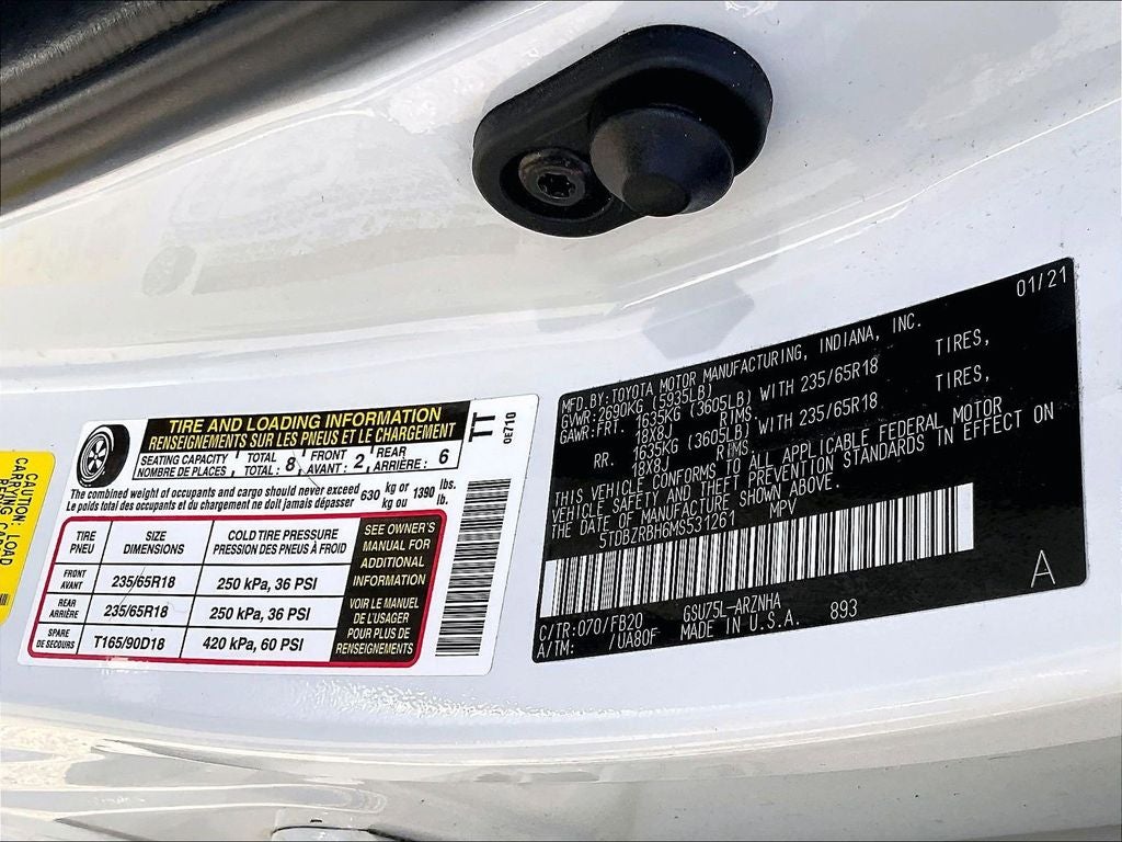 2021 Toyota Highlander LE