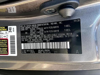 2021 Toyota Sienna XSE