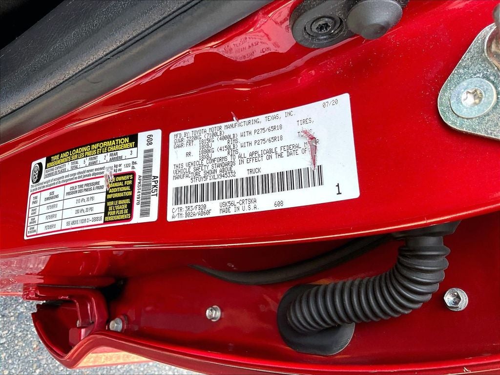 2020 Toyota Tundra SR5 5.7L V8