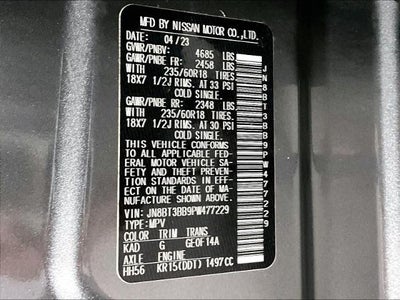 2023 Nissan Rogue SV