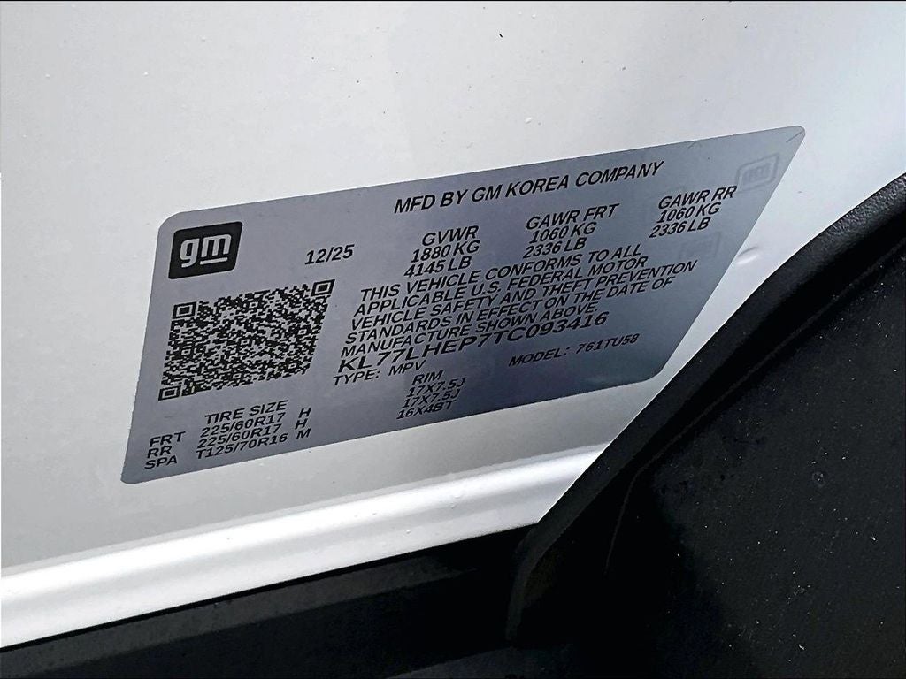 2026 Chevrolet Trax LT