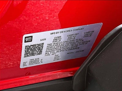 2026 Chevrolet Trax 2RS