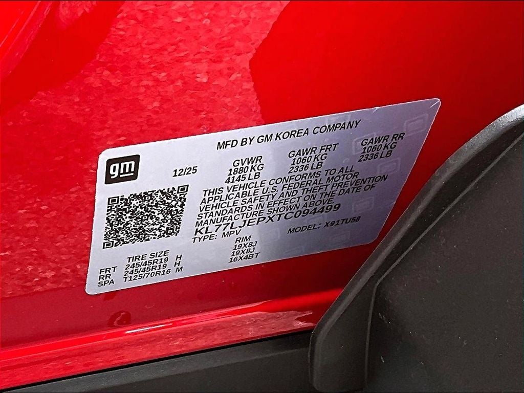 2026 Chevrolet Trax 2RS