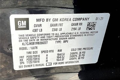 2021 Chevrolet Trax LS