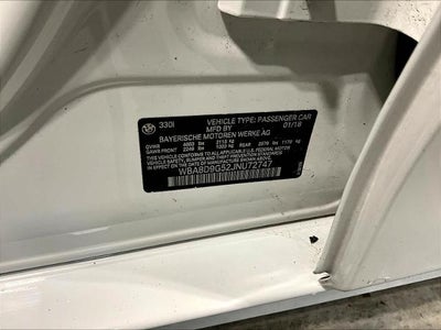 2018 BMW 330i xDrive Sedan