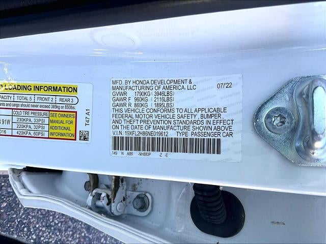 2022 Honda Civic Hatchback Sport CVT