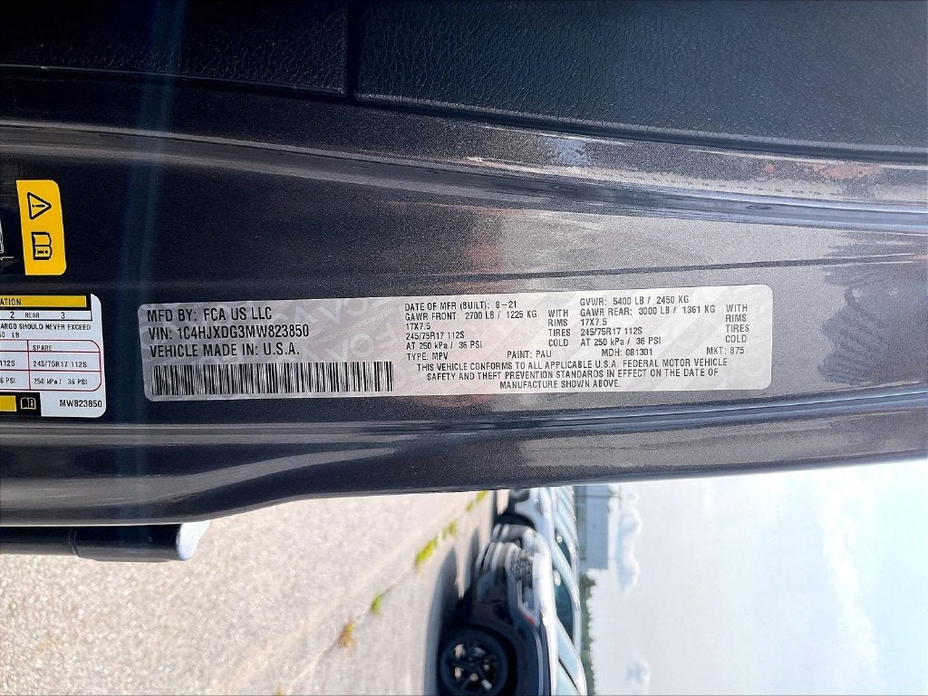 2021 Jeep Wrangler Unlimited Sport S