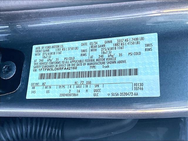 2024 Ford F-150 XLT 4WD SuperCrew 5.5' Box