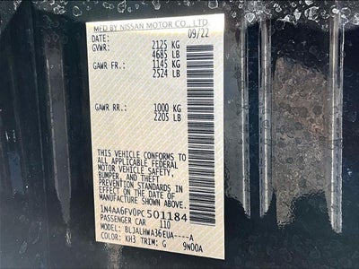 2023 Nissan Maxima Platinum CVT