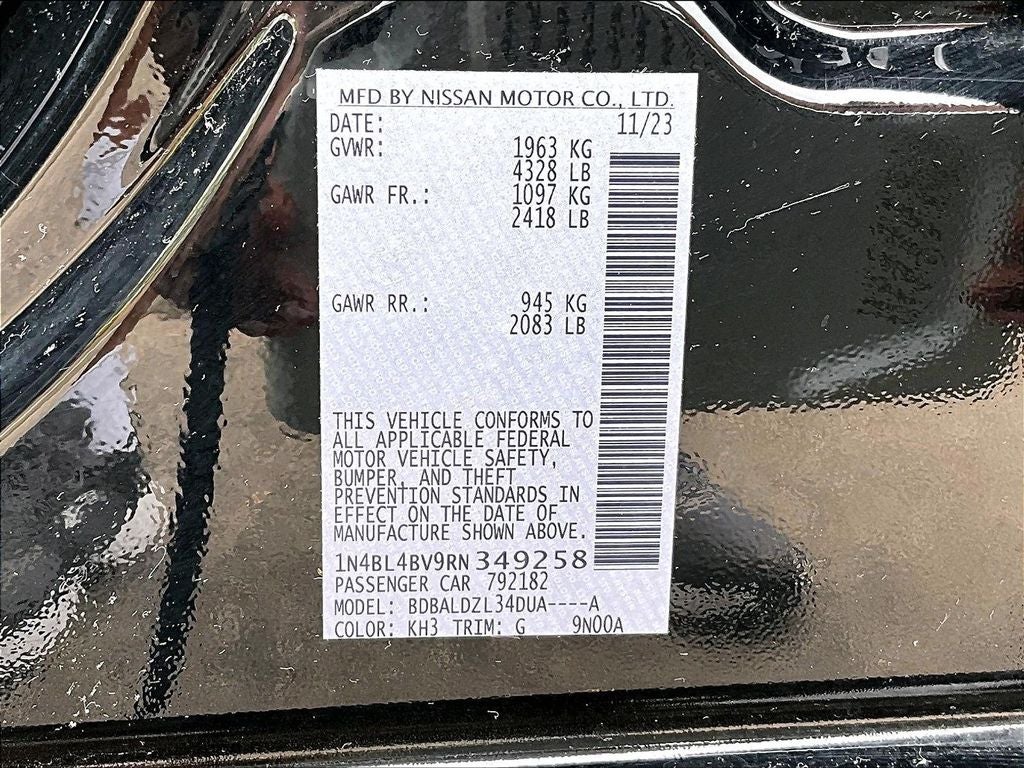 2024 Nissan Altima 2.5 S