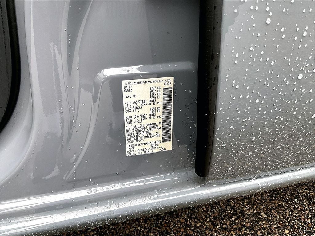 2023 Nissan Frontier PRO-4X