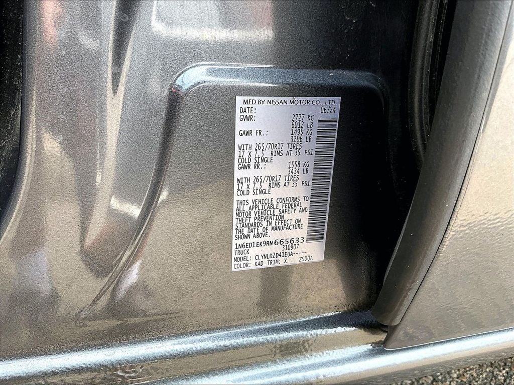 2024 Nissan Frontier PRO-4X