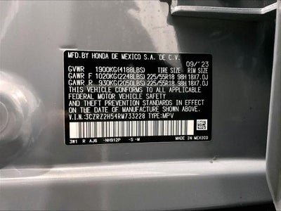 2024 Honda HR-V Sport AWD CVT