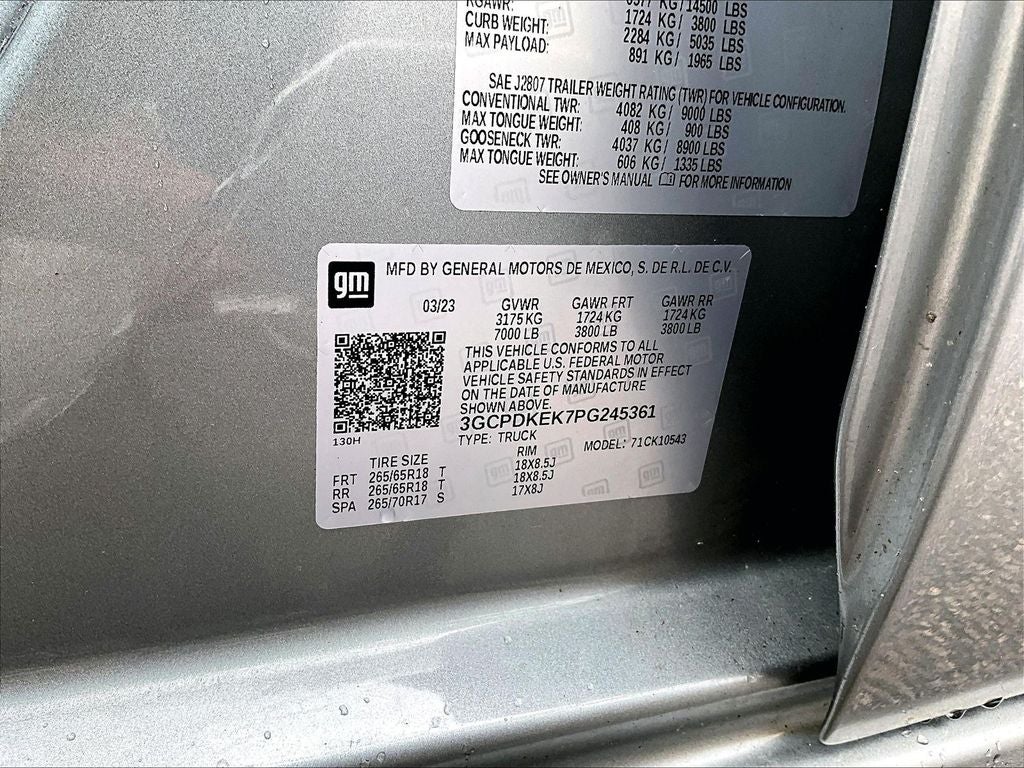 2023 Chevrolet Silverado 1500 LT