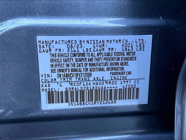 2024 Nissan Sentra SV CVT