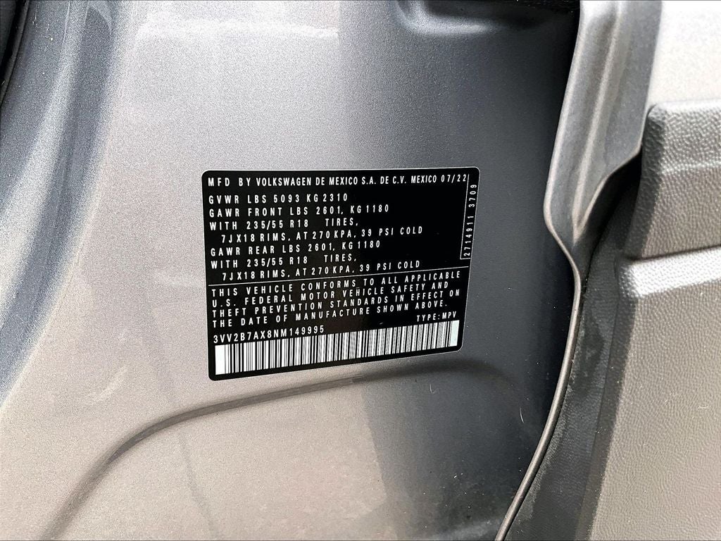 2022 Volkswagen Tiguan SE