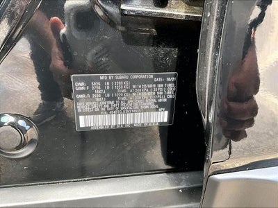 2022 Subaru Outback Onyx Edition XT CVT