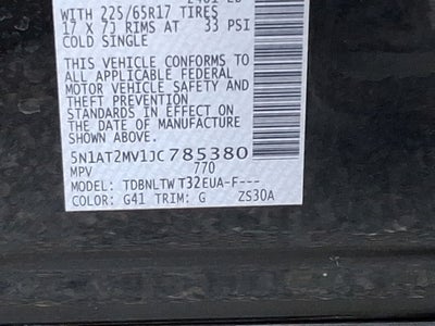 2018 Nissan Rogue SV