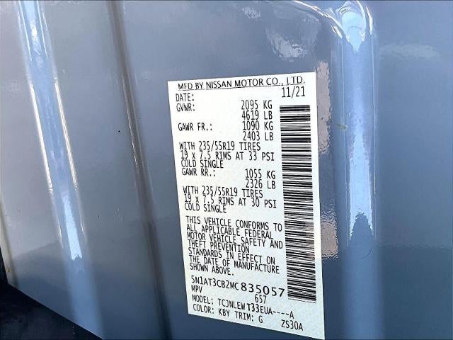 2021 Nissan Rogue AWD SL