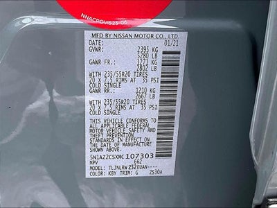 2021 Nissan Murano AWD SL