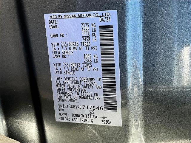 2024 Nissan Rogue AWD SV