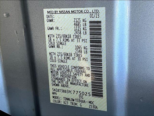 2023 Nissan Rogue AWD SV