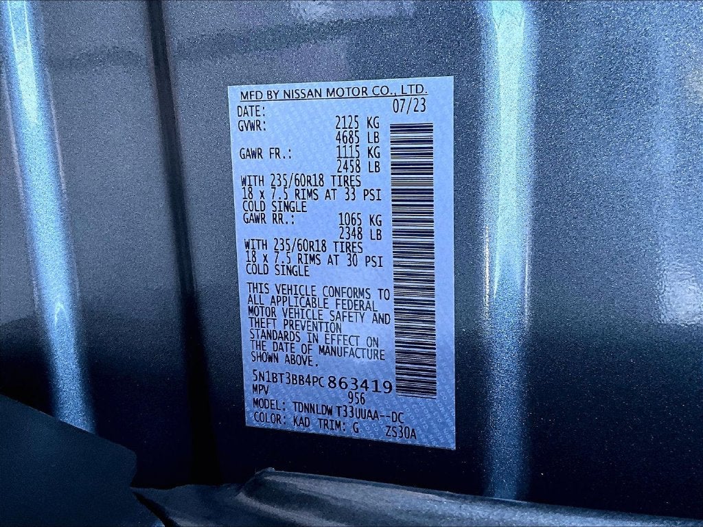 2023 Nissan Rogue SV