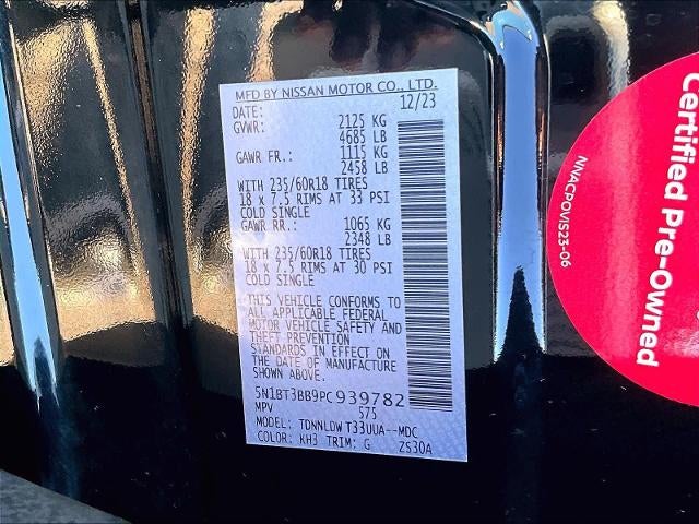 2023 Nissan Rogue AWD SV