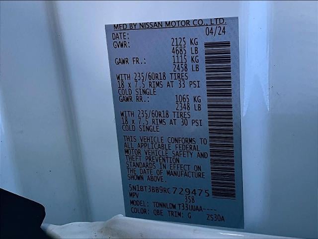 2024 Nissan Rogue AWD SV