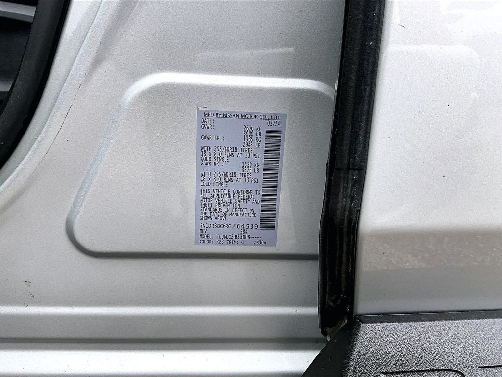 2024 Nissan Pathfinder SV