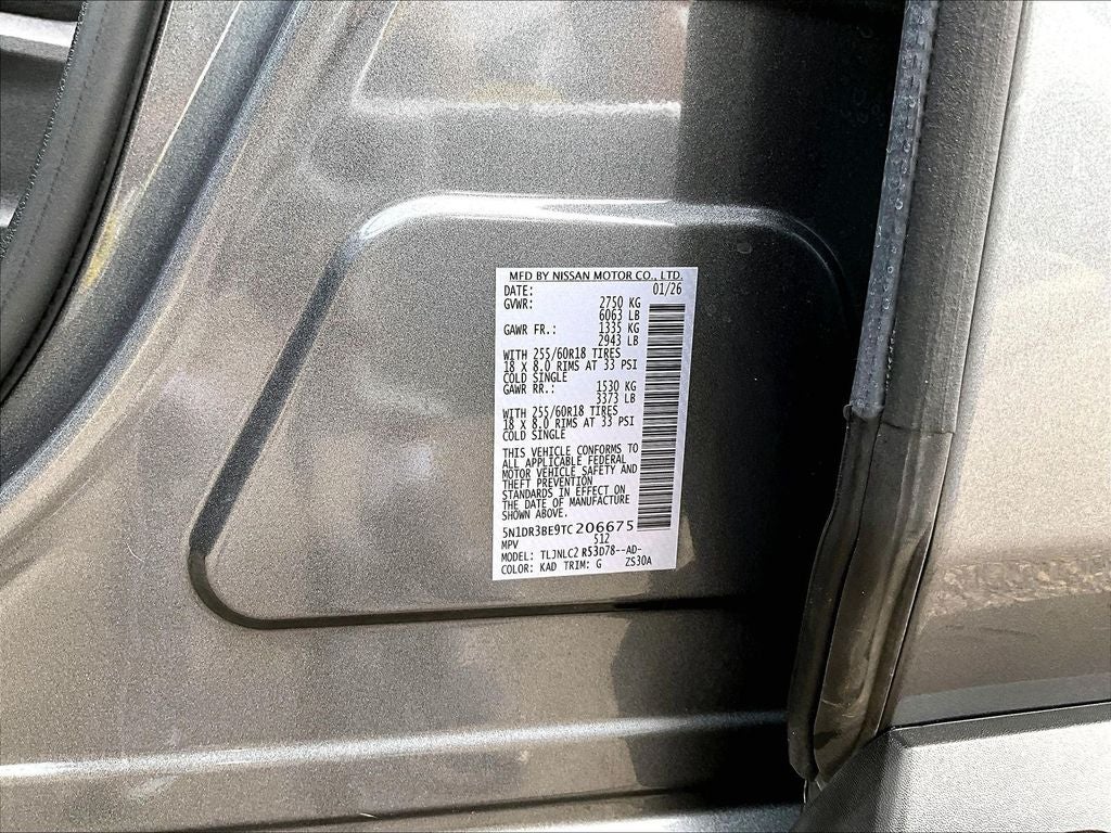 2026 Nissan Pathfinder SV