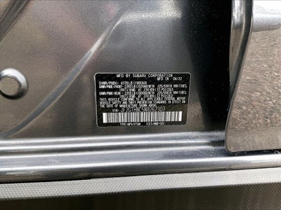2022 Subaru Crosstrek Limited CVT