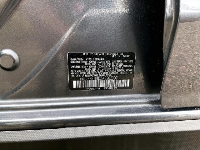 2022 Subaru Crosstrek Limited CVT