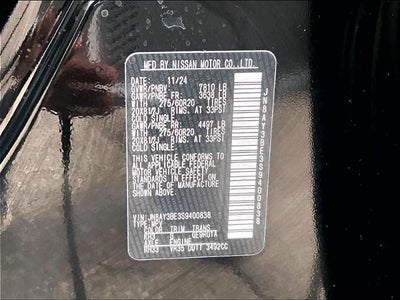 2025 Nissan Armada 4x4 SL