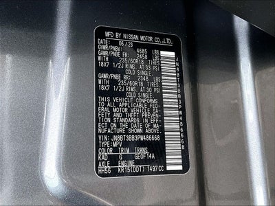2023 Nissan Rogue SV