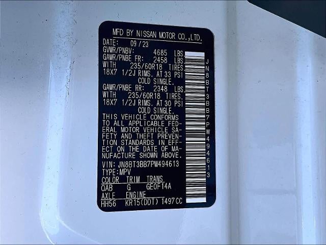 2023 Nissan Rogue AWD SV