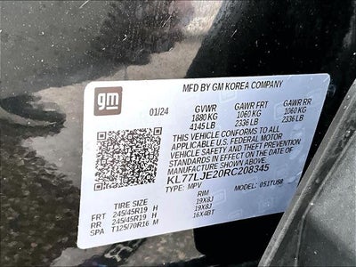 2024 Chevrolet Trax FWD 4dr 2RS